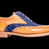 Abingdon - Cedar Calf/Navy Suede