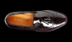 Clive - Burgundy Hi-Shine