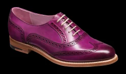 Fearne - Purple Hand Painted