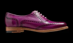 Fearne - Purple Hand Painted