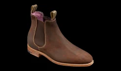 Gina - Mid Brown Waxy Suede