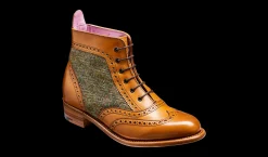 Grace - Cedar Calf / Green Tweed
