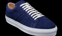 Greg - Navy Suede